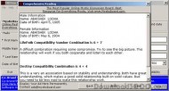 MB Free Numerology Compatibility Software screenshot